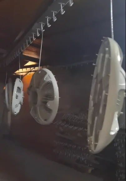 Heatsink in the baking oven