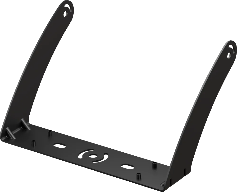 Scorpius U-bracket, black powder coat