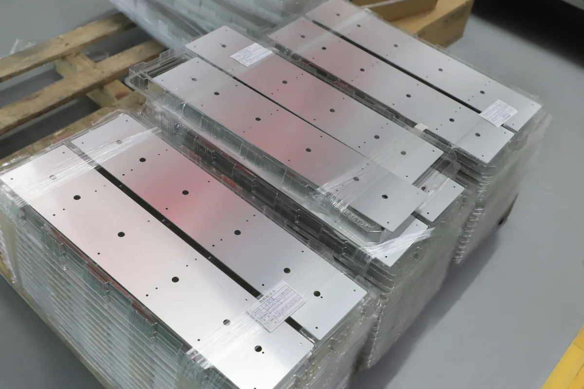 Stacked aluminum PCB substrates